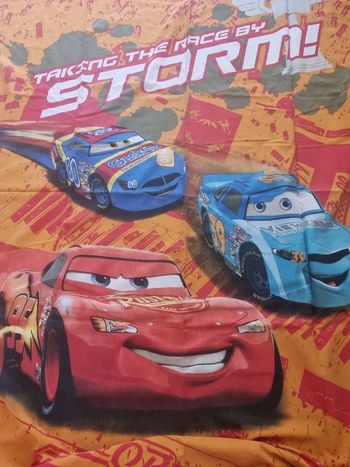 Housse de couette + 1 taie cars