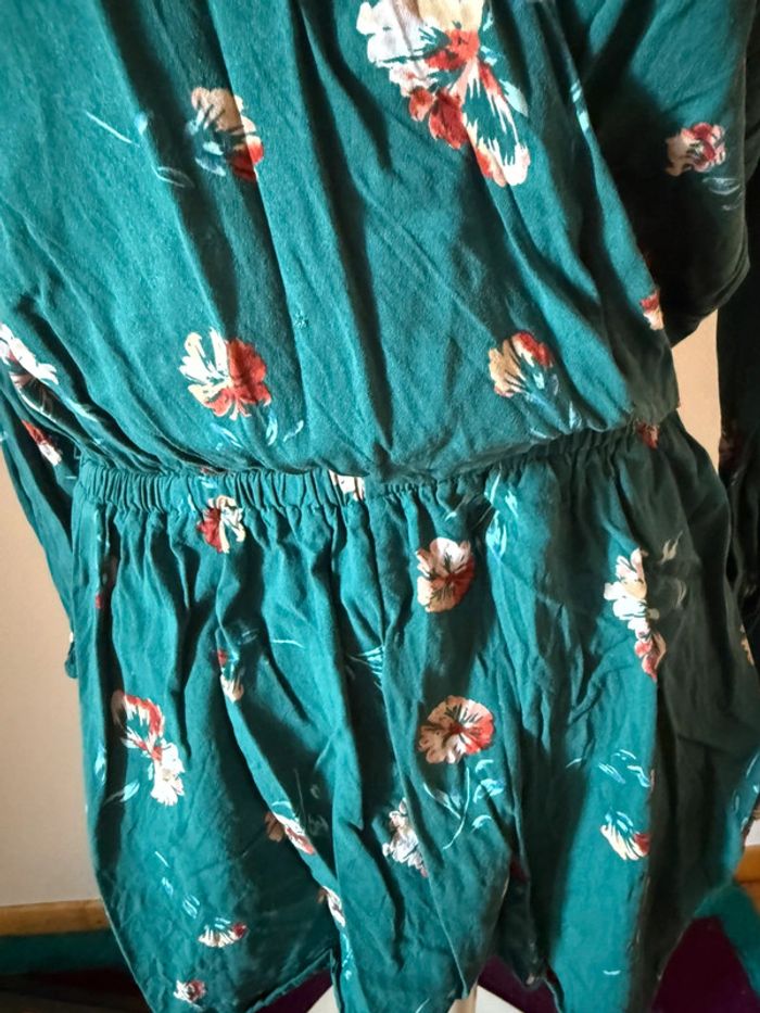 Combi short fluide verte en neuve taille M - photo numéro 4