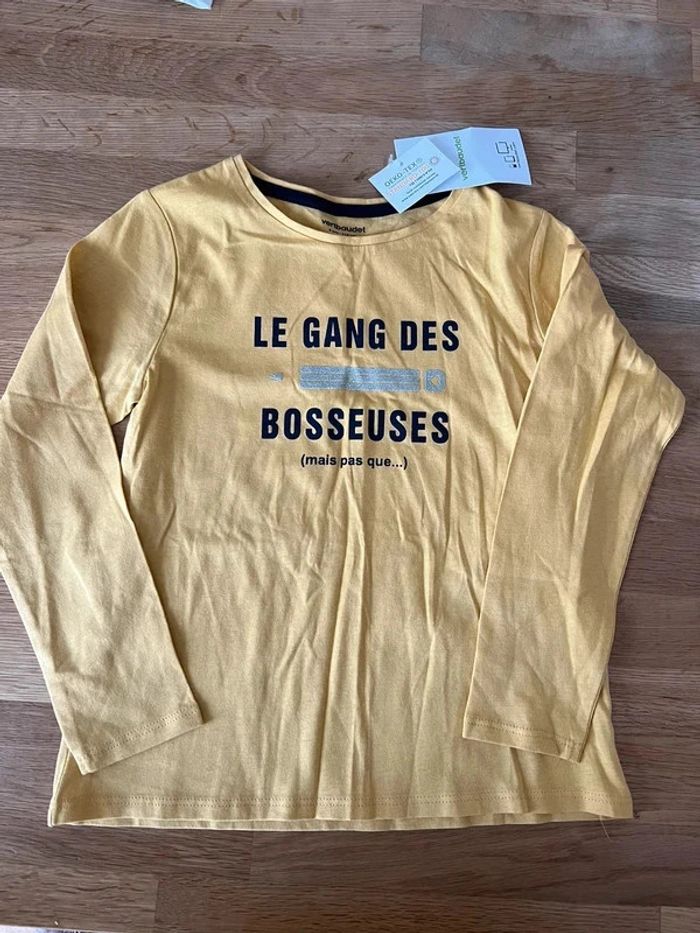 tee shirt manche longue vertbaudet