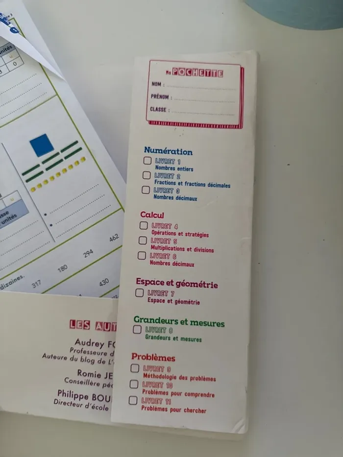 Livre ma pochette de maths, CM1 - photo numéro 4