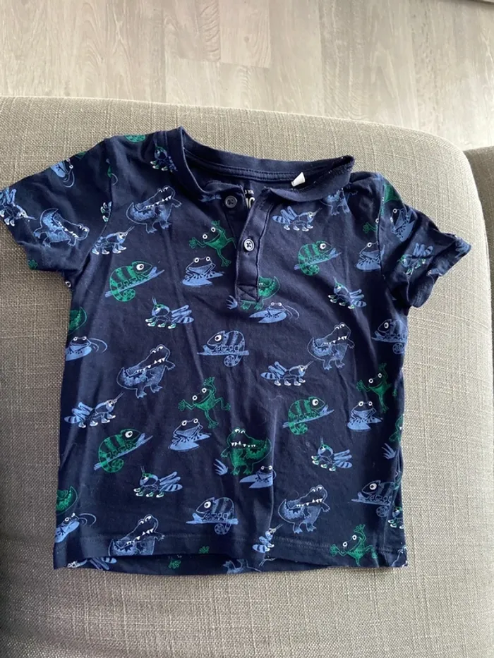 T shirt caméléon