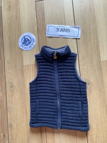 Doudoune gilet veste sans manches 3 ans
