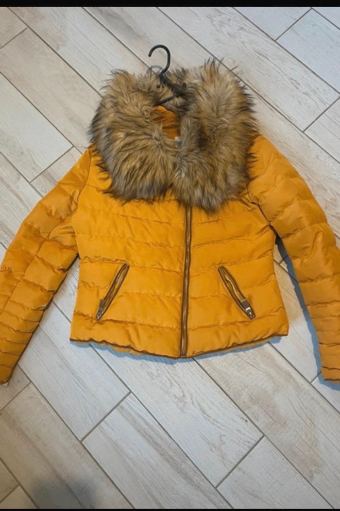 Doudoune moutarde - photo numéro 3