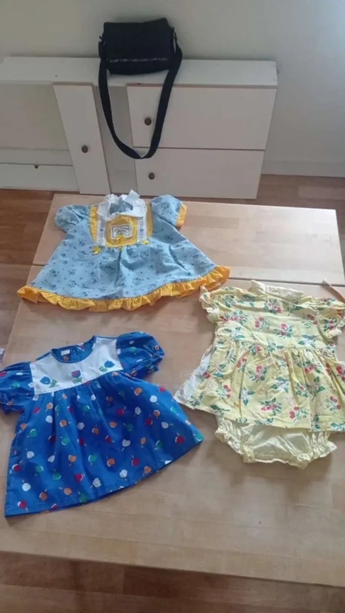 Lot de 3 robes