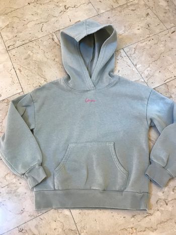 Sweat à capuche molleton Vert 8 Ans