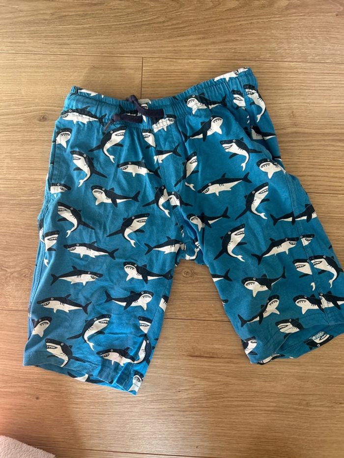 Short bleu requin