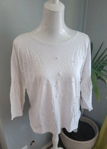 Haut femme a perles taille 38