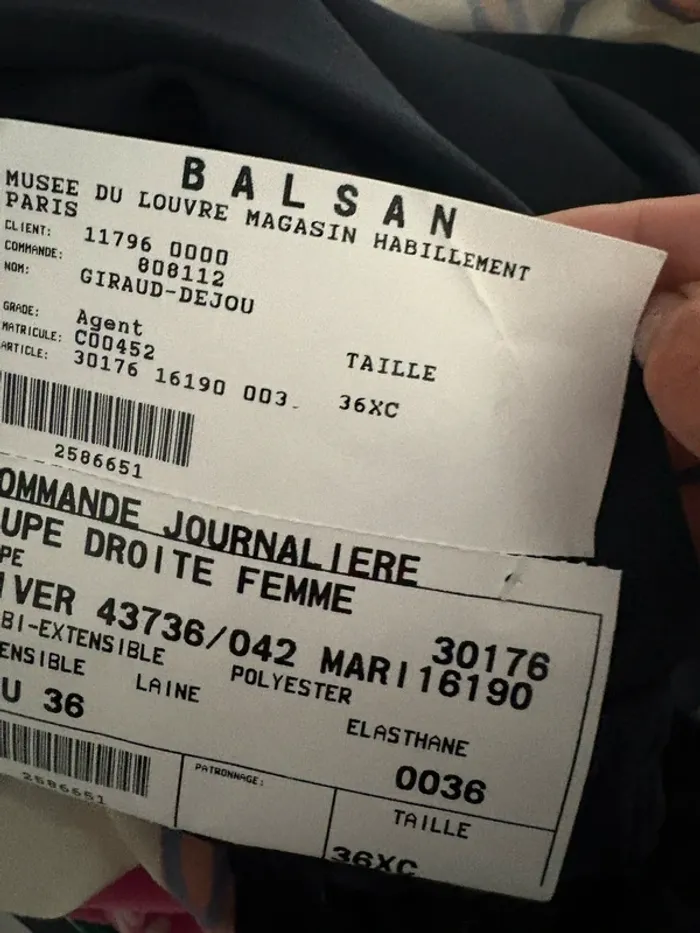 Jupe Balsan • S - photo numéro 4