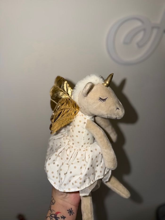 Licorne peluche princesse - photo numéro 3