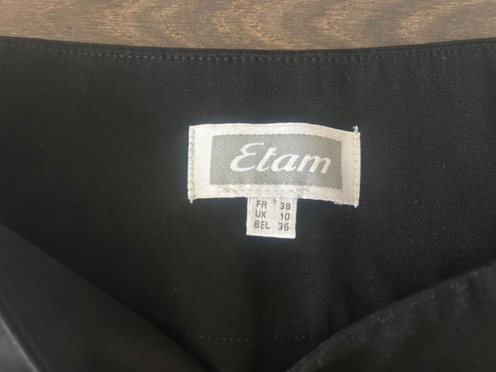 ETAM jupe courte taille 38 noire - photo numéro 3