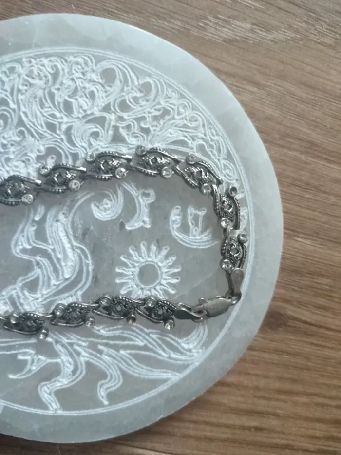Bracelet argent oeil d'Horus - photo numéro 3