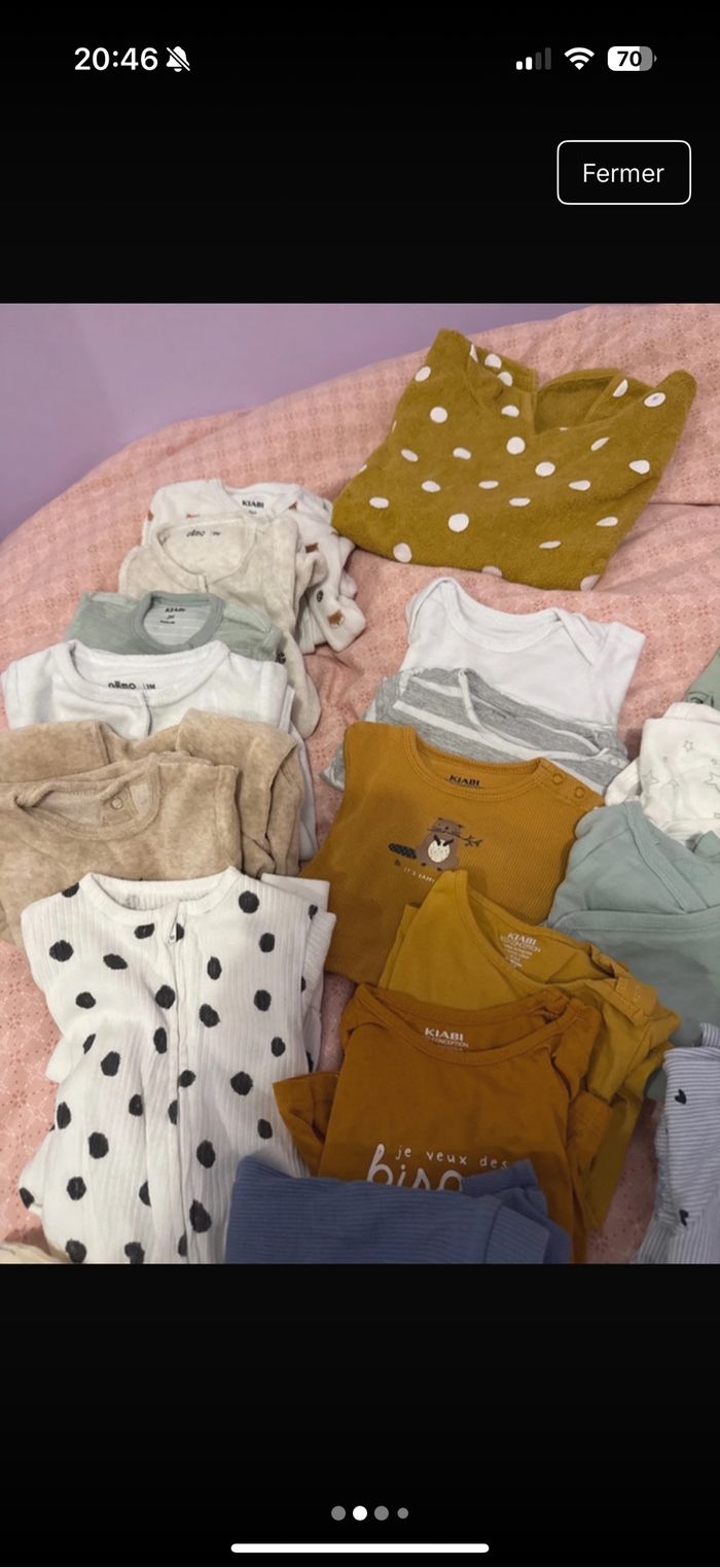 Lot vêtements bébé garçons - photo numéro 4
