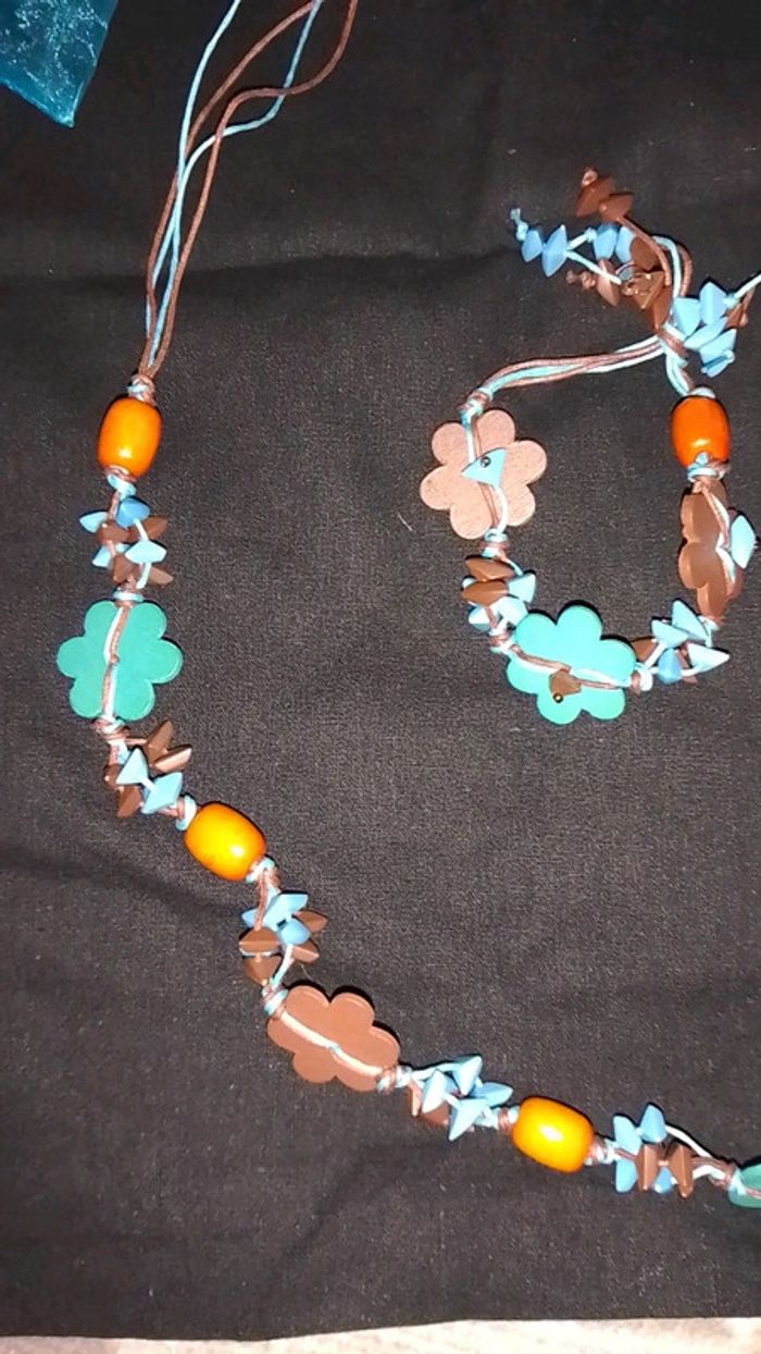Parure collier bracelet - photo numéro 3