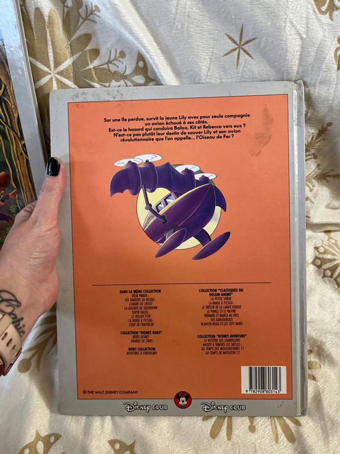 Lot de 2 livres BD vintage Super Baloo Disney Club - photo numéro 7