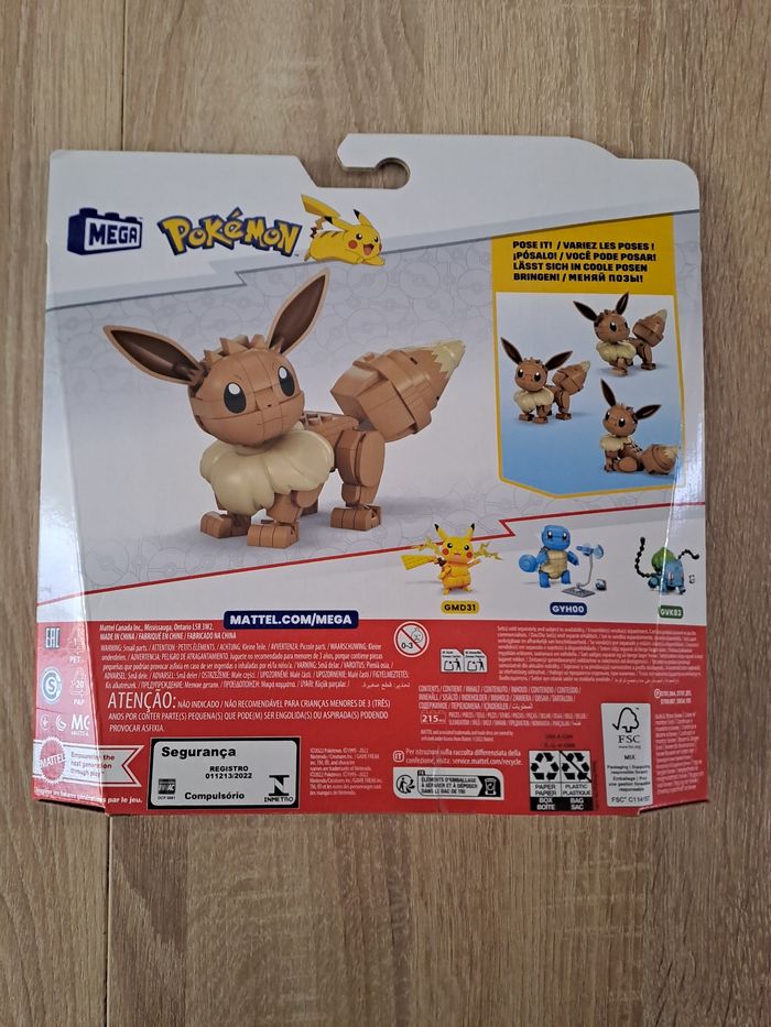Méga pokemon Évoli neuf - photo numéro 2