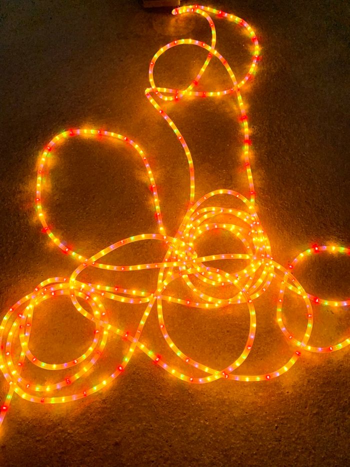 Guirlande lumineuse multicolore avec modes – 20 mètres – Extérieur (IP44) - photo numéro 2