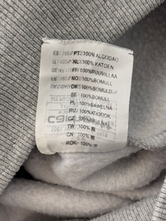 Sweat à Capuche Carhartt Noir et gris neuf sans étiquette - photo numéro 8