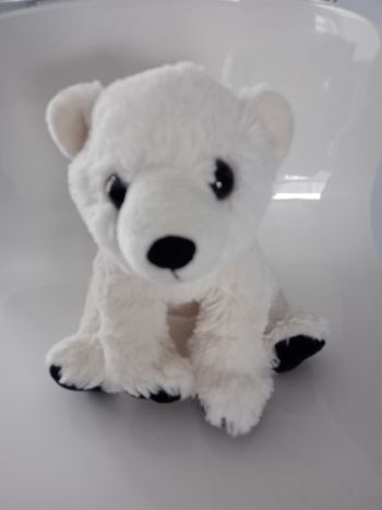 Ours blanc très doux