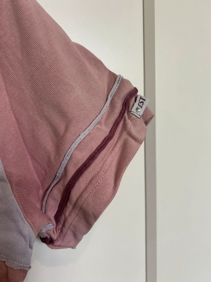 594 – polo de rugby rose femme - photo numéro 3