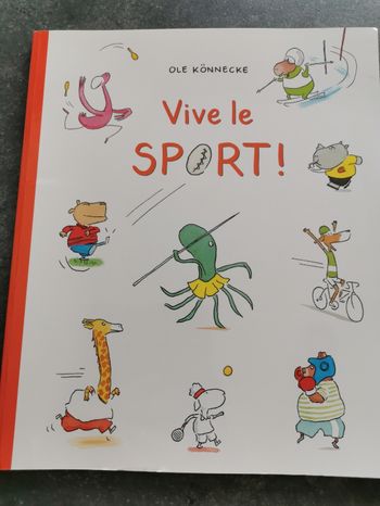 Livre vive le sport. École des loisirs