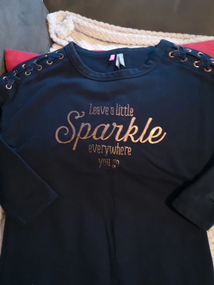 Robe bleu marine 10 ans - photo numéro 2