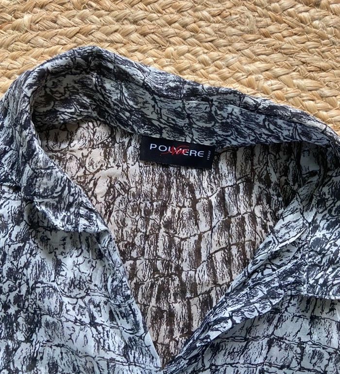 🤍Petit chemisier chemise en soie matière transparente Taille M 🤍 - photo numéro 4