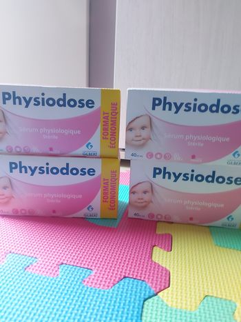 Lot 4 boîtes physiodose