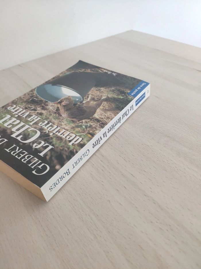 Livre poche le chat derrière la vitre Gilbert Bordes - photo numéro 5