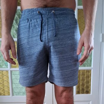 short H&M bleu gris