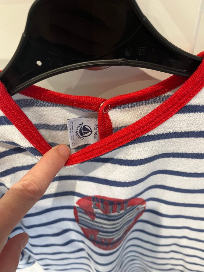 Lot 2 pyjama hiver Petit Bateau 3 ans - photo numéro 3