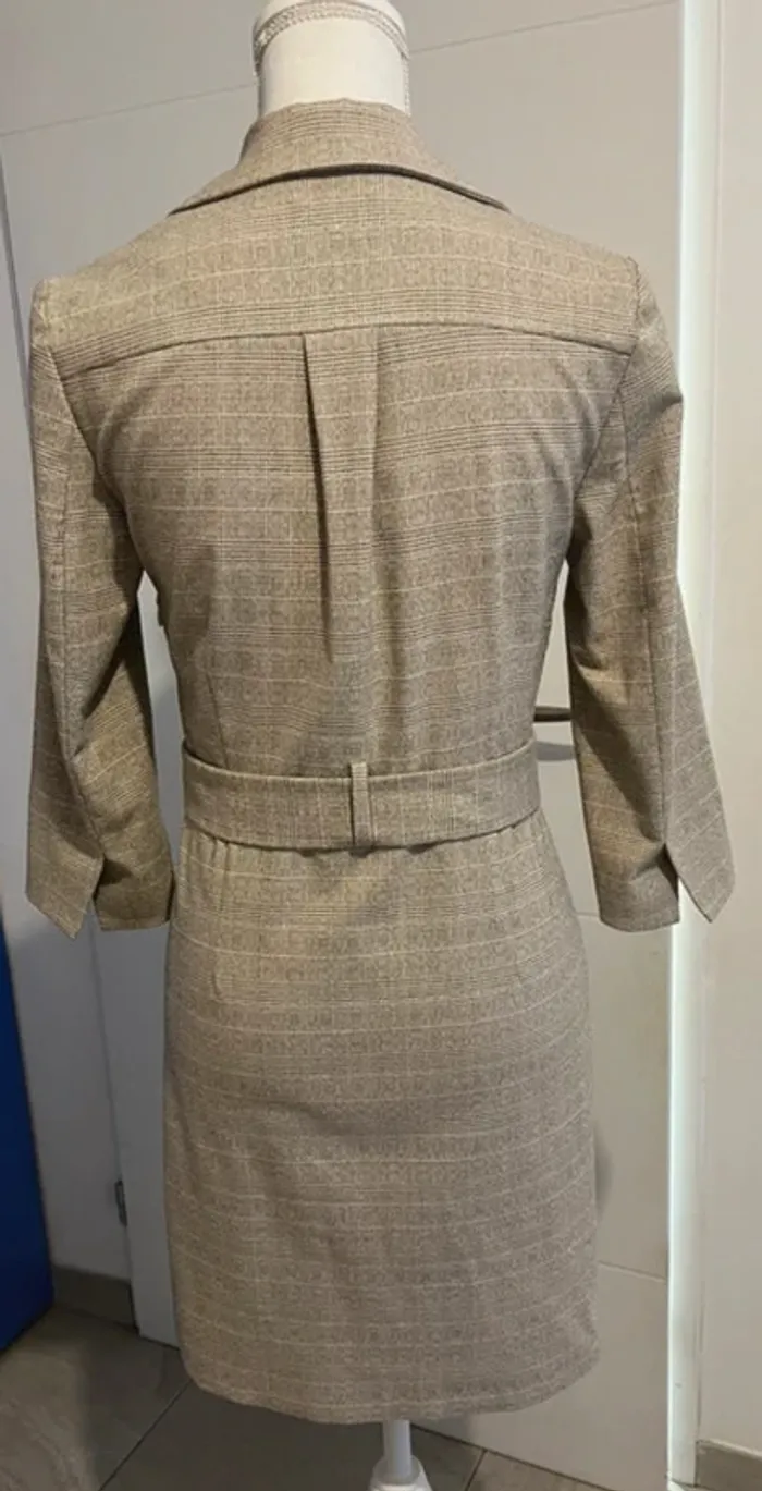 Robe tailleur Morgan beige 231-Reva.f T36 - photo numéro 2