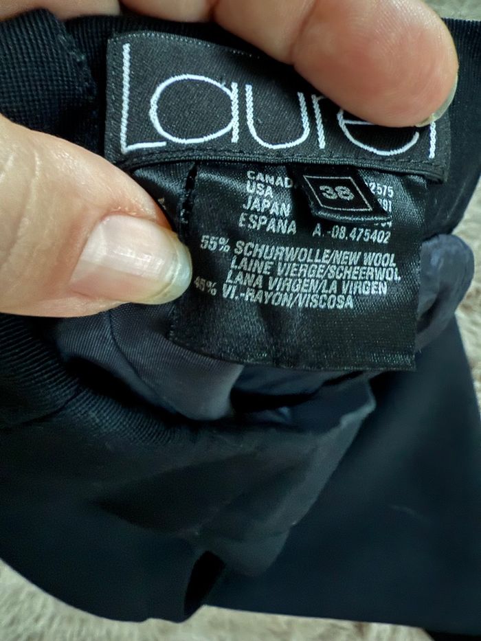 Superbe jupe droite noire Laurel taille 38 ou M - photo numéro 9