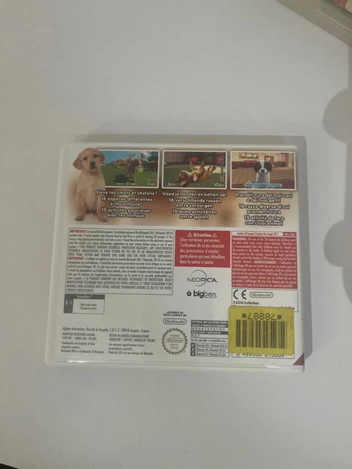 jeu 3ds - I love my pets - photo numéro 2