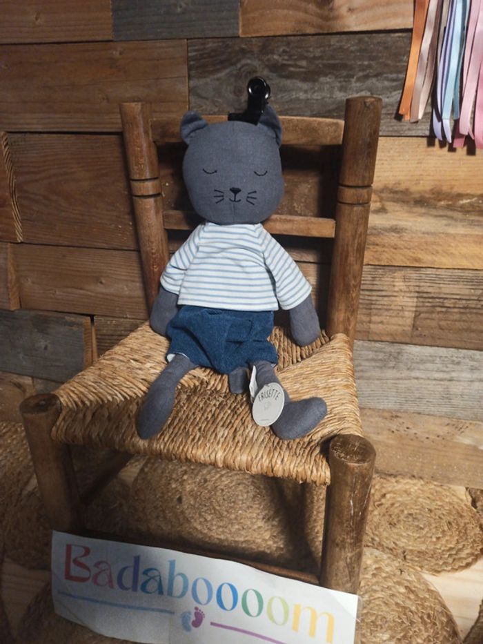 Peluche chat Frisette neuf - photo numéro 3