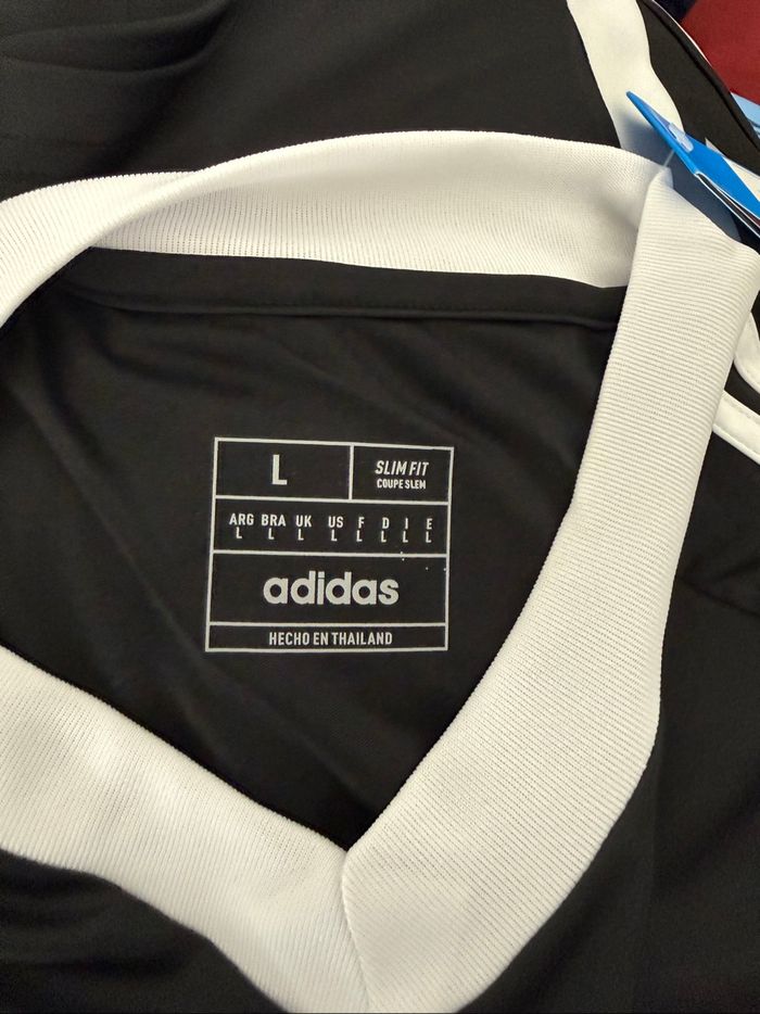 : Maillot Manchester United Noir Adidas – Taille L – - photo numéro 7