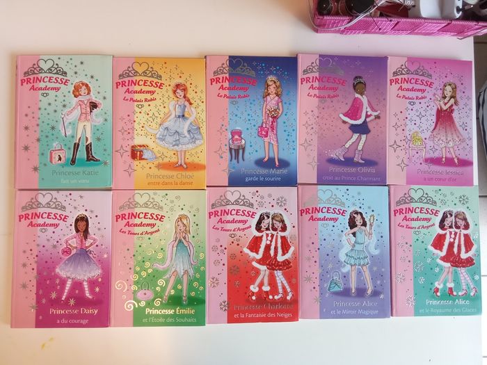 Roman, livre fille princesse academy, bibliothèque rose 6-8 ans