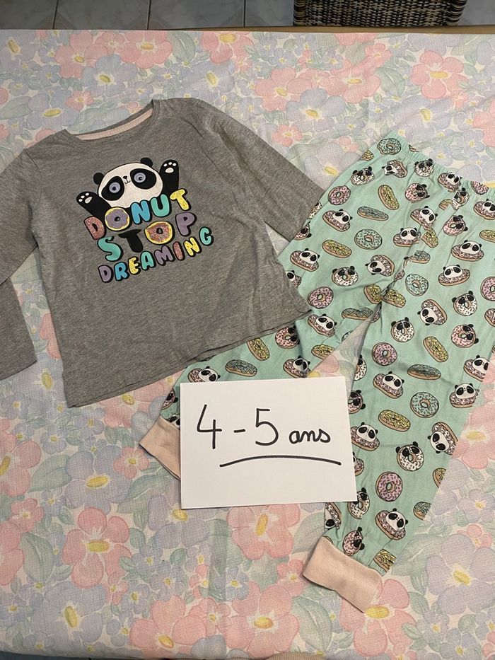 Pyjama panda 4-5 ans