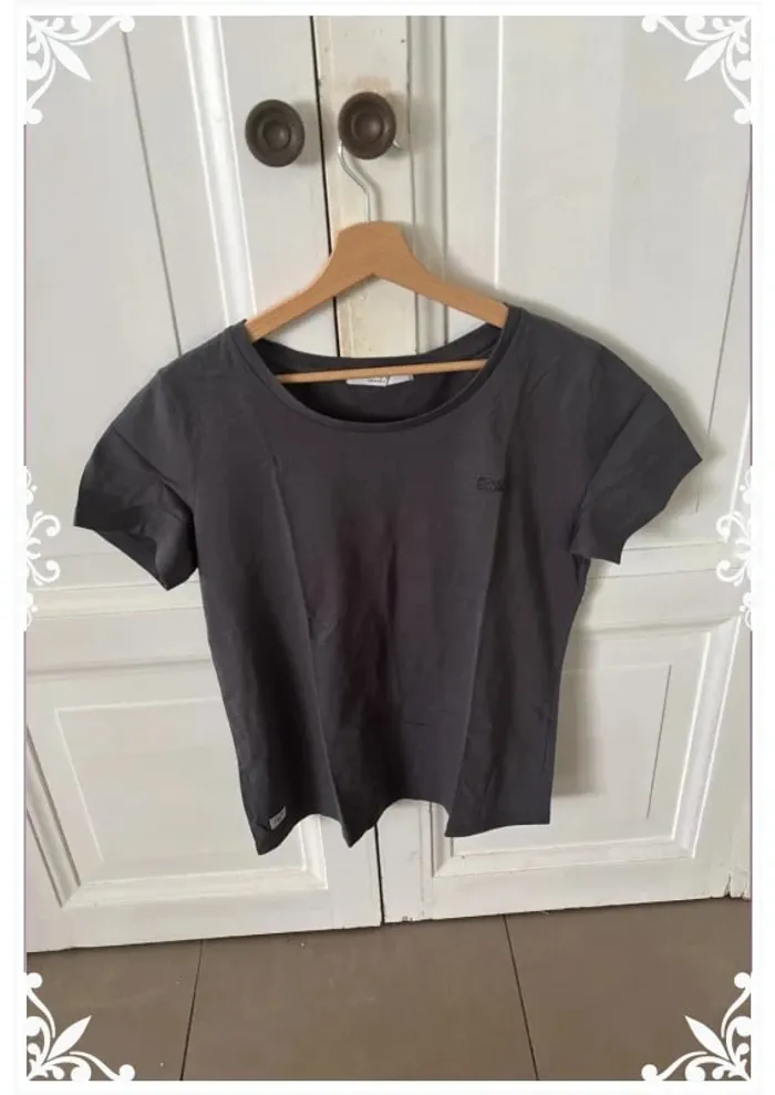 T-shirt gris polo club taille XL - photo numéro 3