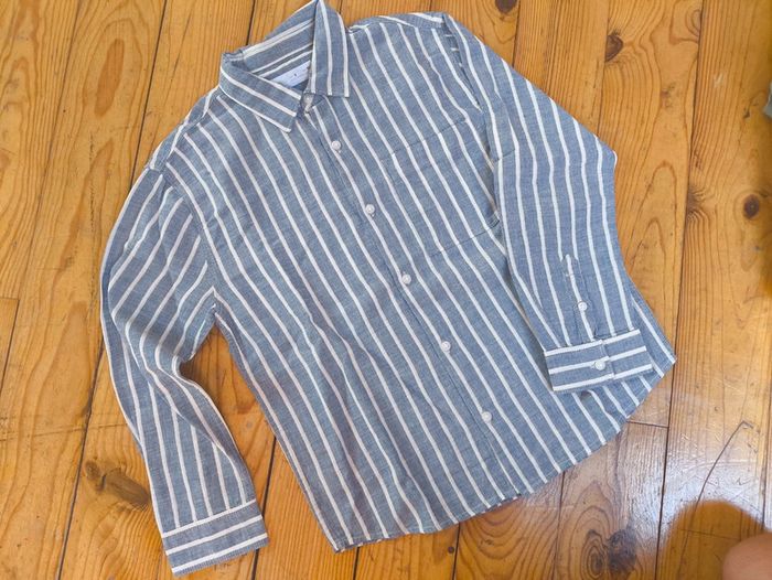 Chemise a rayures 8 ans Zara