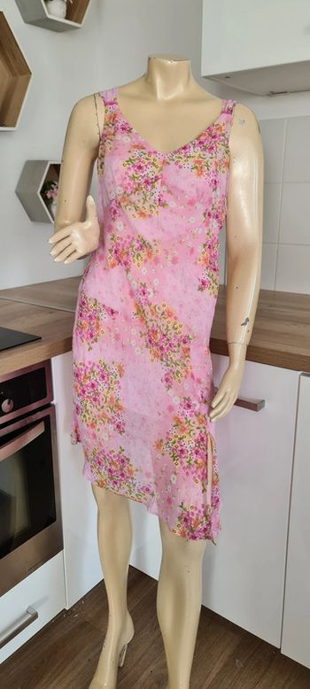 tres jolie robe d ete chantal rosner taille 36 avec doublure