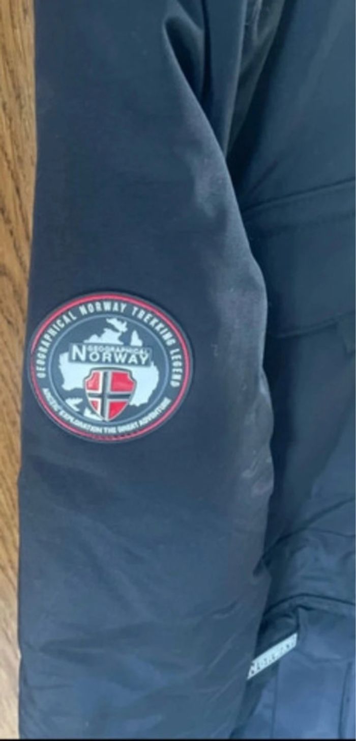 Parka femme noir geographical norway - photo numéro 2