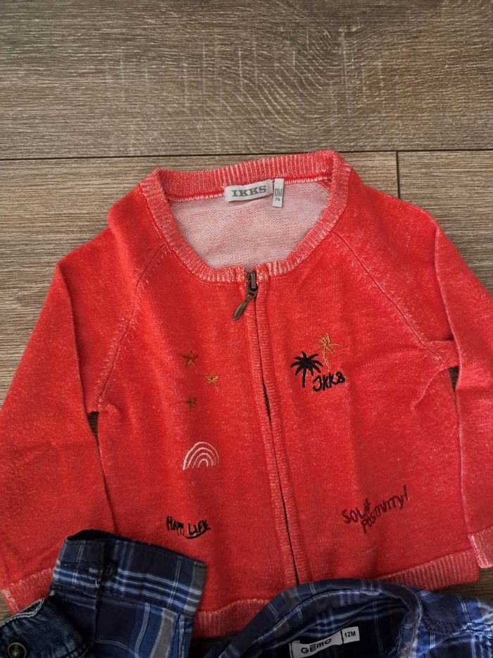 Chemise ML garçon 12 mois - photo numéro 6