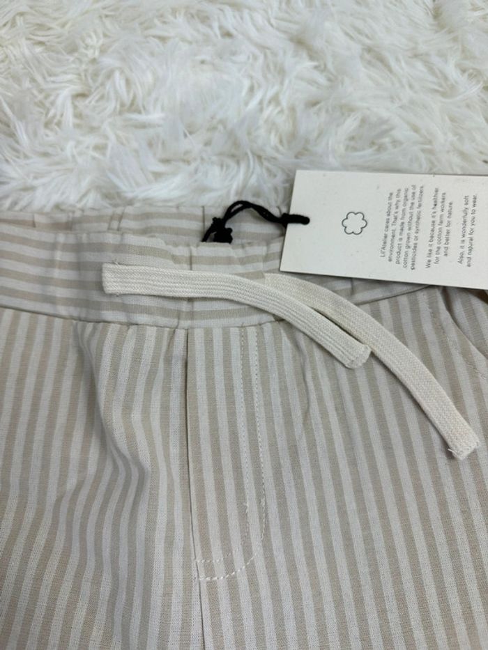 Short beige Lil Atelier taille 5 ans - photo numéro 3