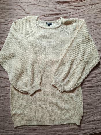 Robe chaude femme crème Boohoo en S