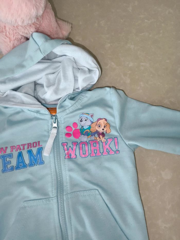 🪷adorable gilet zippé pat patrouille 4 ans - photo numéro 2