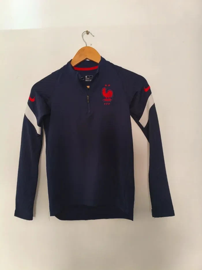 Maillot d'entraînement équipe de France - photo numéro 2