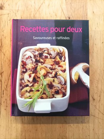 Petit livre recettes pour deux