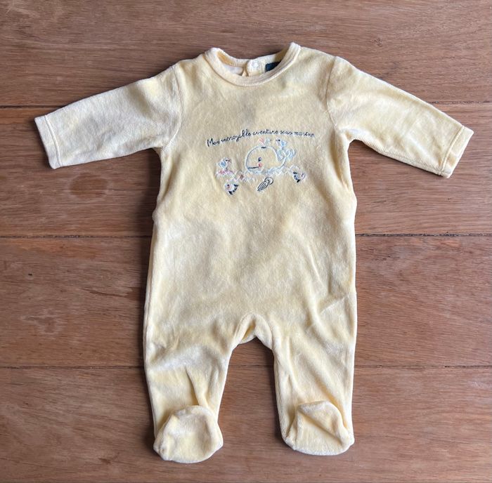 Pyjama Le phare de la baleine 1 mois - photo numéro 2