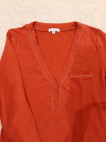 Tee-shirt manches longues col v