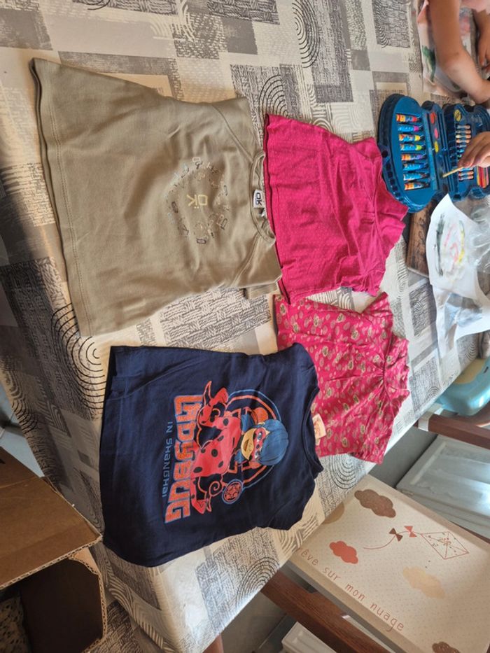 Lot 4 sous pulls fille